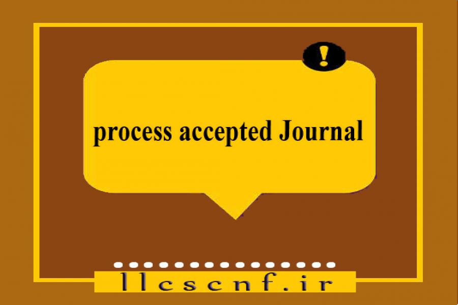 The application process for printing accepted articles in journals